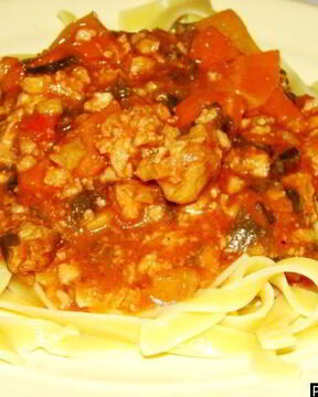 Лагман жареный по-киргизски