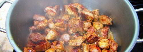 узбекский лагман с настоящей домашней лапшой. Шаг 15