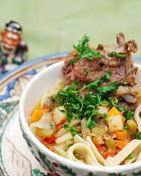 Вкусный лагман с бараниной по-домашнему
