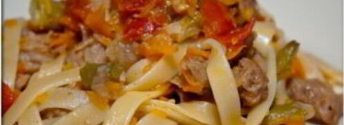 жареный лагман. Шаг 7