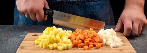 легкий суп с крабовыми палочками. Шаг 3