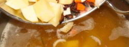 мексиканский фасолевый суп с фрикадельками. Шаг 3