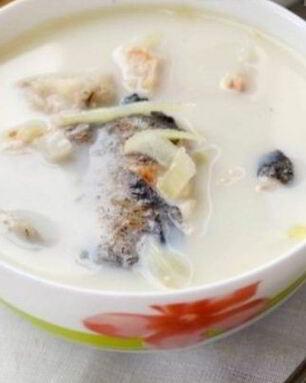 Латвийский молочный суп с рыбой