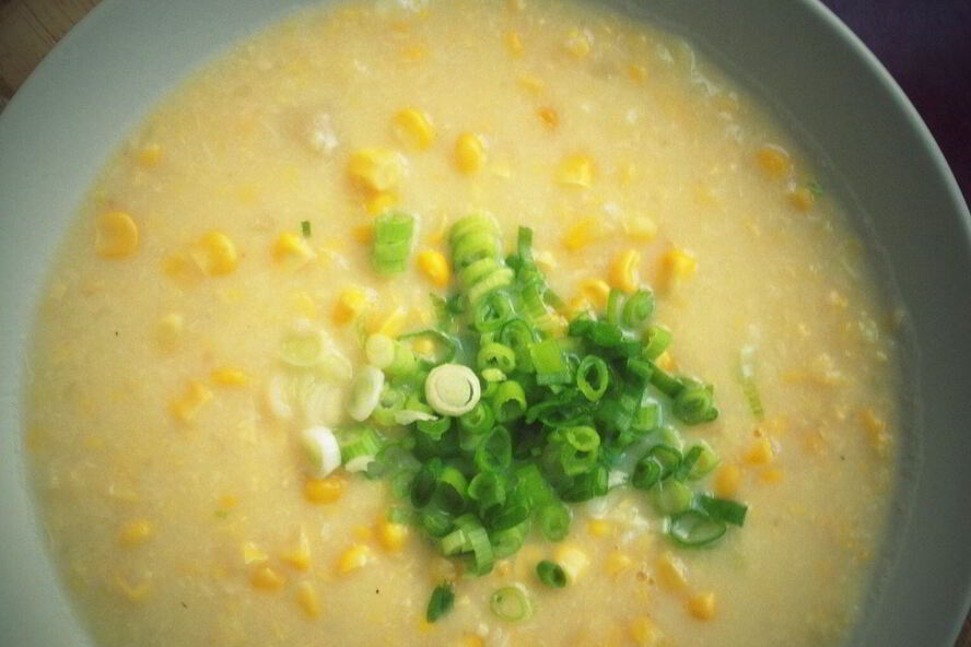 Рецепт молочного кукурузного супа с картофелем