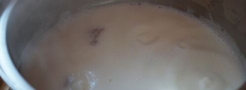 молочный рисовый суп с курагой. Шаг 4