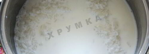 молочный рисовый суп. Шаг 6