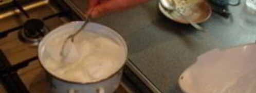 молочный сладкий суп. Шаг 6