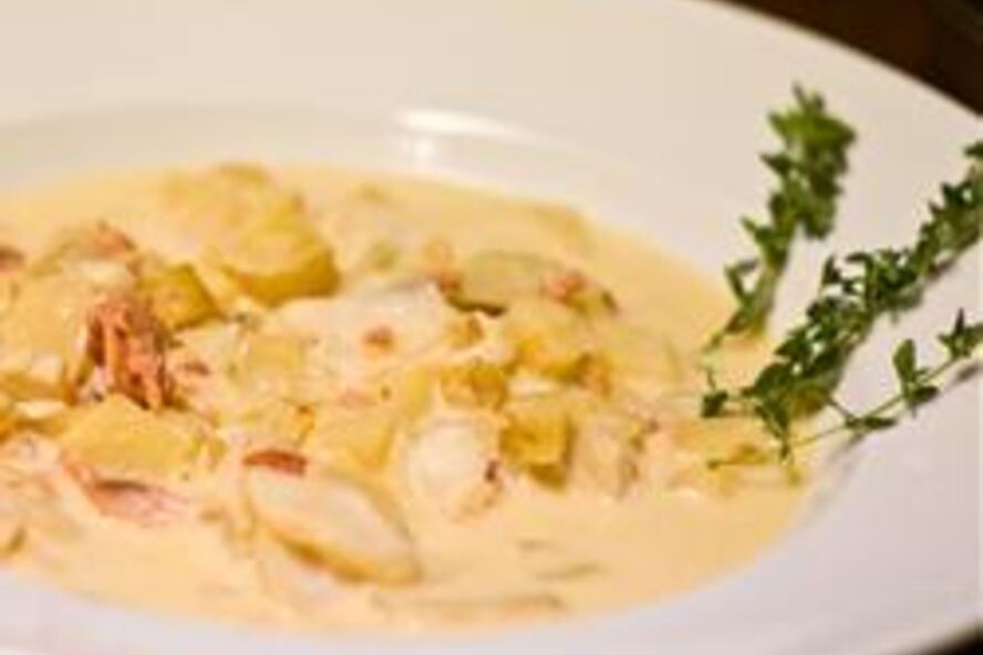 Рецепт молочного супа из рыбы