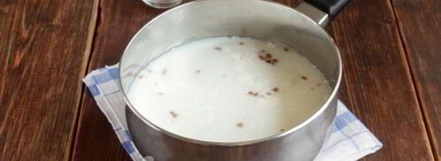 молочный суп с гречкой. Шаг 6