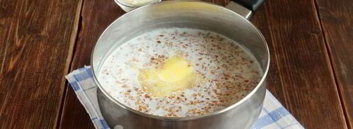 молочный суп с гречкой. Шаг 7