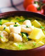 Молочный суп с клецками