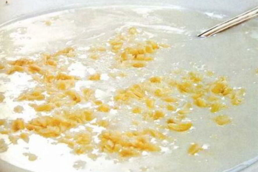 Рецепт молочного супа с миндалем