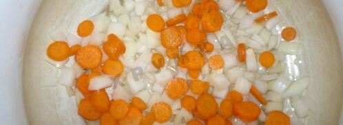 молочный суп с рыжиками. Шаг 3