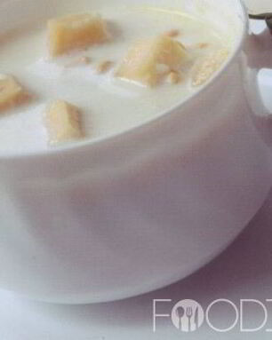 Молочный суп с сыром