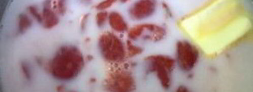 молочный суп с томатами. Шаг 4