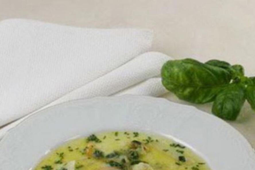 Рецепт молочного супа с цветной капустой