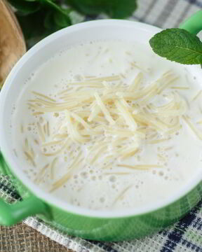 Молочный суп с вермишелью для детей