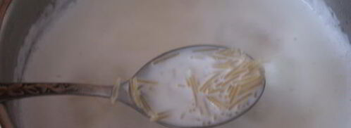 молочный суп с вермишелью. Шаг 4