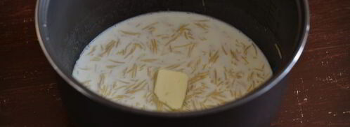 молочный суп в мультиварке. Шаг 6