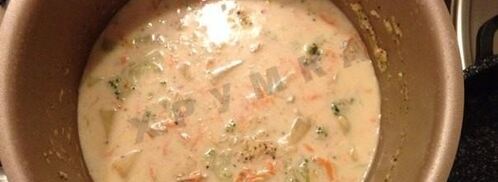 овощной молочный суп. Шаг 4