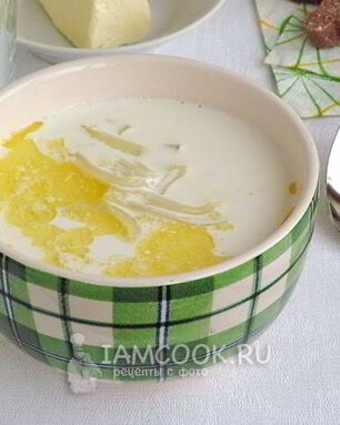 Суп молочный по-могилевски