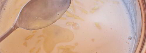 суп молочный. Шаг 7