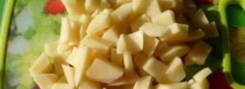 сырно-молочный суп с овощами. Шаг 3