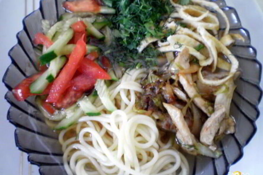 Рецепт кукси — корейской окрошки