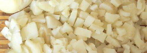 мясная окрошка. Шаг 3