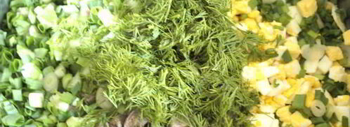 мясная окрошка. Шаг 8