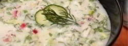 окрошка на айране. Шаг 10