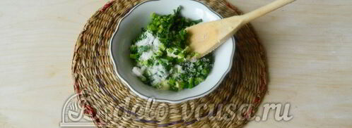 окрошка на лимонной кислоте. Шаг 6