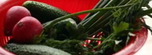 окрошка на минеральной воде. Шаг 3