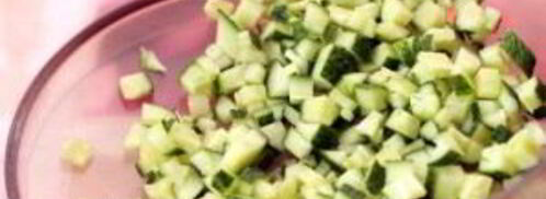 окрошка на минеральной воде. Шаг 4