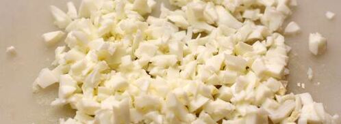 окрошка на тане с курицей. Шаг 3