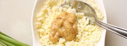 окрошка на тане с курицей. Шаг 4