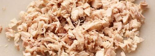 окрошка на тане с курицей. Шаг 5