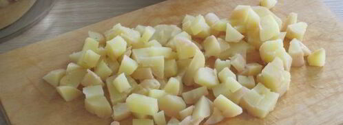 окрошка на тане. Шаг 7