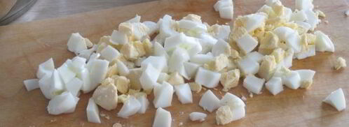 окрошка на тане. Шаг 8