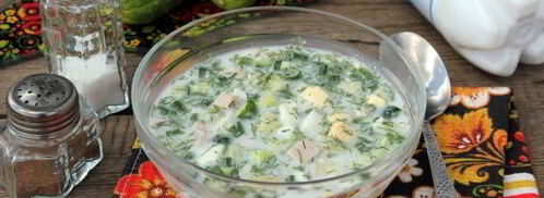 окрошка на тане. Шаг 13