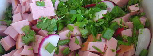 окрошка по-ростовски. Шаг 3