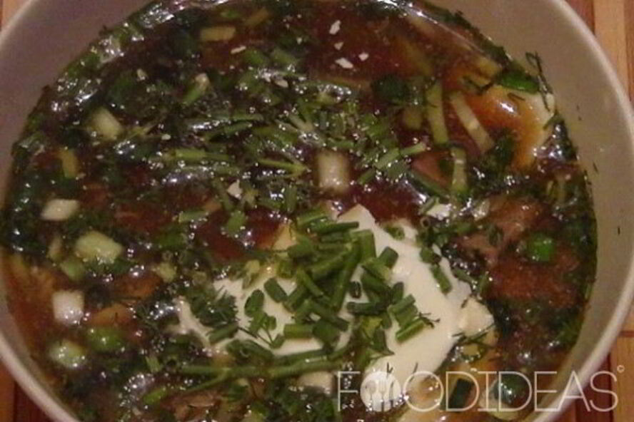 Рецепт окрошки с килькой в томате