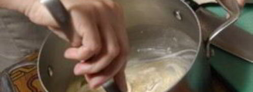 окрошка с колбасой. Шаг 10