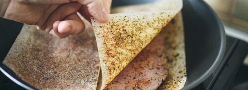 окрошка с куриной грудкой на кефире. Шаг 10