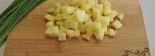 окрошка с курицей. Шаг 3