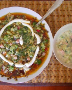 Универсальная окрошка