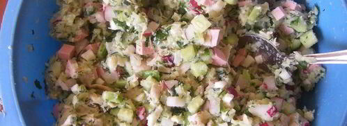 универсальная окрошка. Шаг 3