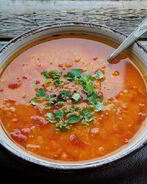 Чечевичный овощной суп