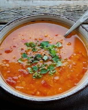 Чечевичный овощной суп