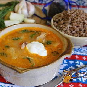 Гречневый суп